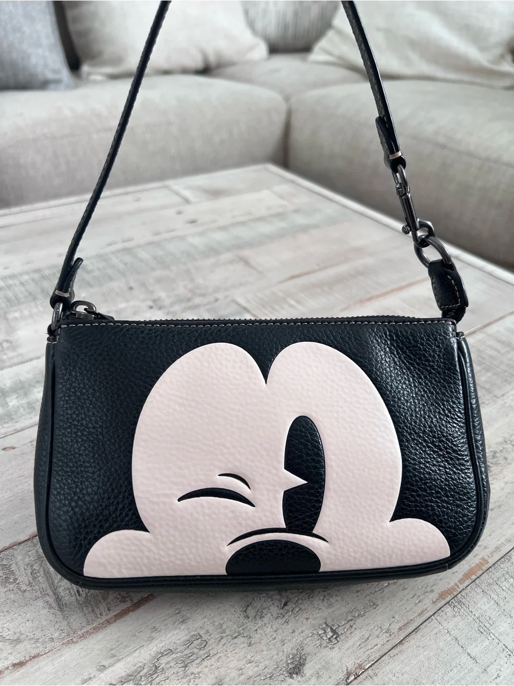 COACH Disney Mickey Mouse Mini Hand Bag